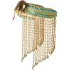image:imageForum Novelties Womens Egyptian Costume Accessory Asp Snake Beaded HeadpieceGold