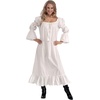 image:imageForum Novelties Womens Medieval Chemise Costume AccessoryWhite