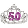 image:imageRubies 50th Birthday Tiara for Adults Womens One Size