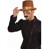image:imageRubies Adult Steampunk Bell Topper Costume Top HatBrown