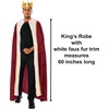 image:imageRubies Costume Co Mens Burgundy Velvet Kings CapeBurgundy