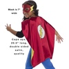 image:imageRubies DC Comics Superheroes Superhero Cape and Accessory Set for Kids Boys One SizeFemale Superheros