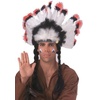 image:imageRubies Feather Headdress Costume Accessory for Adults Unisex No Size