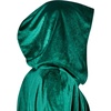 image:imageRubies Green Hooded Cloak for Adults Mens One Size