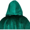 image:imageRubies Green Hooded Cloak for Adults Mens One Size