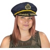 image:imageRubies Navy Blue Captain Hat for Adults Mens No Size