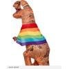 image:imageRubies Themed Inflatable TRex Dress Up Accessory KitRainbow