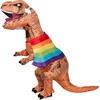 image:imageRubies Themed Inflatable TRex Dress Up Accessory KitRainbow