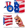 image:imageRubies Themed Inflatable TRex Dress Up Accessory KitRedWhiteBlue
