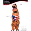 image:imageRubies Themed Inflatable TRex Dress Up Accessory KitRedWhiteBlue