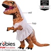 image:imageRubies Themed Inflatable TRex Dress Up Accessory KitWhite
