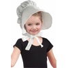 image:imageRubies White Colonial Bonnet for Kids Girls No Size