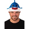 image:imageBaby Shark Daddy Shark Hat with Sound Chip for Adults by Rubies Unisex