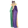 image:imageForum Full Length Mardi Gras CapeGreenGoldPurple