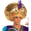 image:imageForum Novelties Mens Giant Turban Costume AccessoryJumbo GoldPurple