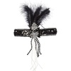 image:imageForum Novelties Roaring 20s Deluxe Black and Silver Flapper HeadbandBlackSilver