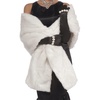 image:imageForum Novelties Vintage Hollywood Faux Mink StoleWhite