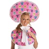 image:imageForum Novelties Womens Big Baby Oversized Costume Bib and Bonnet SetPink