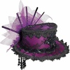 image:imageForum Novelties Womens Steampunk Victorian Mini Top Hat Costume AccessoryPurple