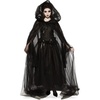 image:imageRubies Adult FullLength Sheer Cape with Oversized HoodBlack