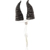 image:imageRubies Black Beast Horns Headpiece for Adults Unisex No Size