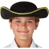 image:imageRubies Deluxe Tri Corner PirateColonial Hat for Kids Boys No Size Black