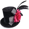 image:imageRubies Harlequin Mini Top Hat for Adults Womens No Size