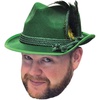 image:imageRubies Mens Deluxe Adult Oktoberfest Costume Hat Green One Size
