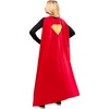 image:imageRubies at Party City Supergirl 2026 Supergirl Costume Cape for Adults Womens No Size Red Yellow