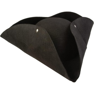 image:imageForum Novelties Inc  Deluxe Pirate Hat AdultBlack