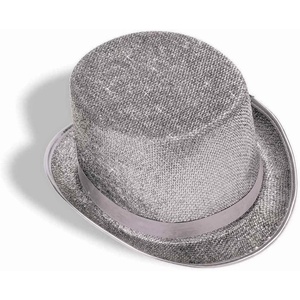 image:imageForum Novelties Mens Adult Glitter Mesh Costume HatSilver