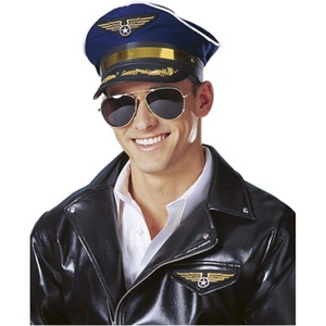 image:imageForum Novelties Mens Adult Pilot HatNavy Blue