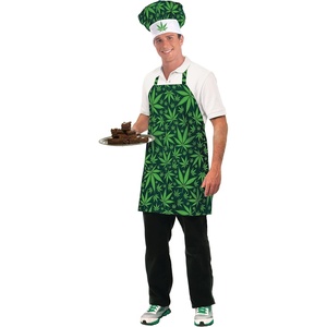 image:imageForum Novelties Mens Cannabis Costume Hat and ApronAs Shown