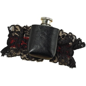 image:imageForum Novelties Roaring 20s Gangster Girl Garter and FlaskBlack