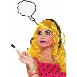 image:imageForum Novelties Thought Bubble Erase Board HeadbandThought Bubble Headband
