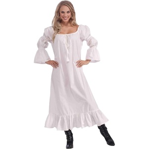 image:imageForum Novelties Womens Medieval Chemise Costume AccessoryWhite