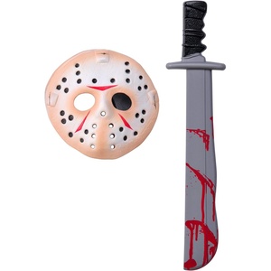 image:imageFriday The 13Th Jason Voorhees Mask And Machete SetWhite