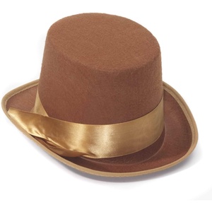 image:imageRubies Adult Steampunk Bell Topper Costume Top HatBrown