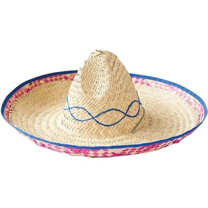 image:imageRubies Costume Co Embroidered Straw Sombrero CostumeBrown