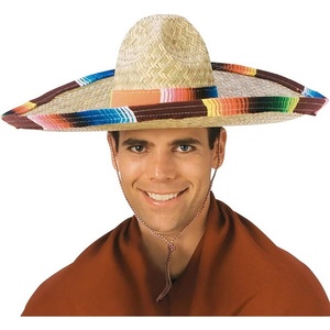 image:imageRubies Costume Co Sombrero with Rainbow Serape Edge And Band CostumeBrown