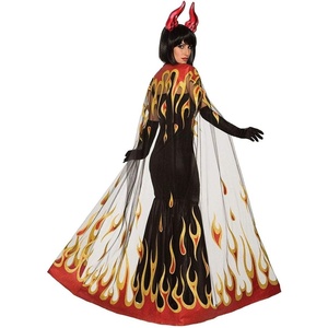 image:imageRubies Devil Fire Cape for Adults Mens No Size