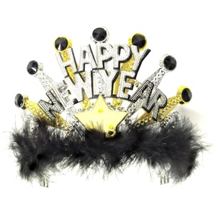 image:imageRubies Happy New Year Liteup Tiara for Adults Unisex No Size