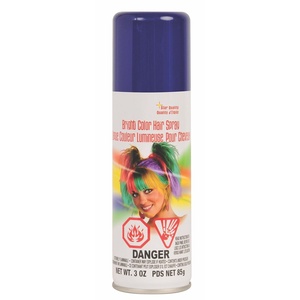 image:imageRubies Red Haircolor Costume Hairspray for Adults Unisex 3 OuncesBlue