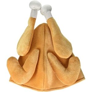 image:imageRubies Roasted Turkey Hat for Adults Mens No Size Brown