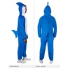 image:imageRubies Adult Baby Shark Comfywear OnePiece Hooded JumpsuitBlue