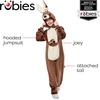 image:imageRubies Comfywear Hooded Jumpsuit for Kids Unisex Kids CostumeKangaroo