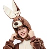 image:imageRubies Comfywear Hooded Jumpsuit for Kids Unisex Kids CostumeKangaroo