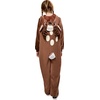 image:imageRubies Comfywear Hooded Jumpsuit for Kids Unisex Kids CostumeReindeer