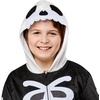 image:imageRubies Comfywear Hooded Jumpsuit for Kids Unisex Kids CostumeSkeleton