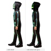 image:imageRubies Light Up Neon Skeleton Costume with Light Up Mask for Kids Boys Large